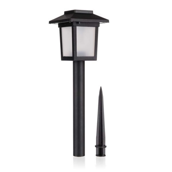 ACTIVER Lampa solární plastová 8 x 8 x 37 cm