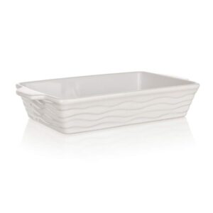 BANQUET Forma zapékací obdélníková CULINARIA White 30 x 17 cm Keramická obdélníková zapékací forma 30 x 17 cm CULINARIA White s praktickými držadly pro snadnou manipulaci